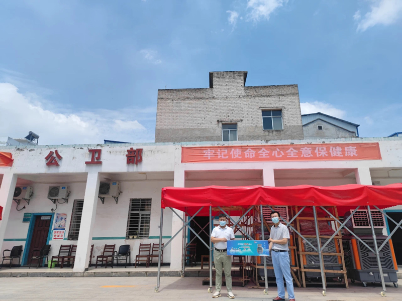 全民抗疫，瑞風助力 瑞泰風關(guān)愛在行動-湖北麻城市檢測點